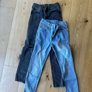 Old Navy High-Rise Rockstar Jeggings, girls size 10